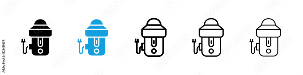 Garbage disposal icons vector set for web designs Garbage disposal icons vector set for web designs