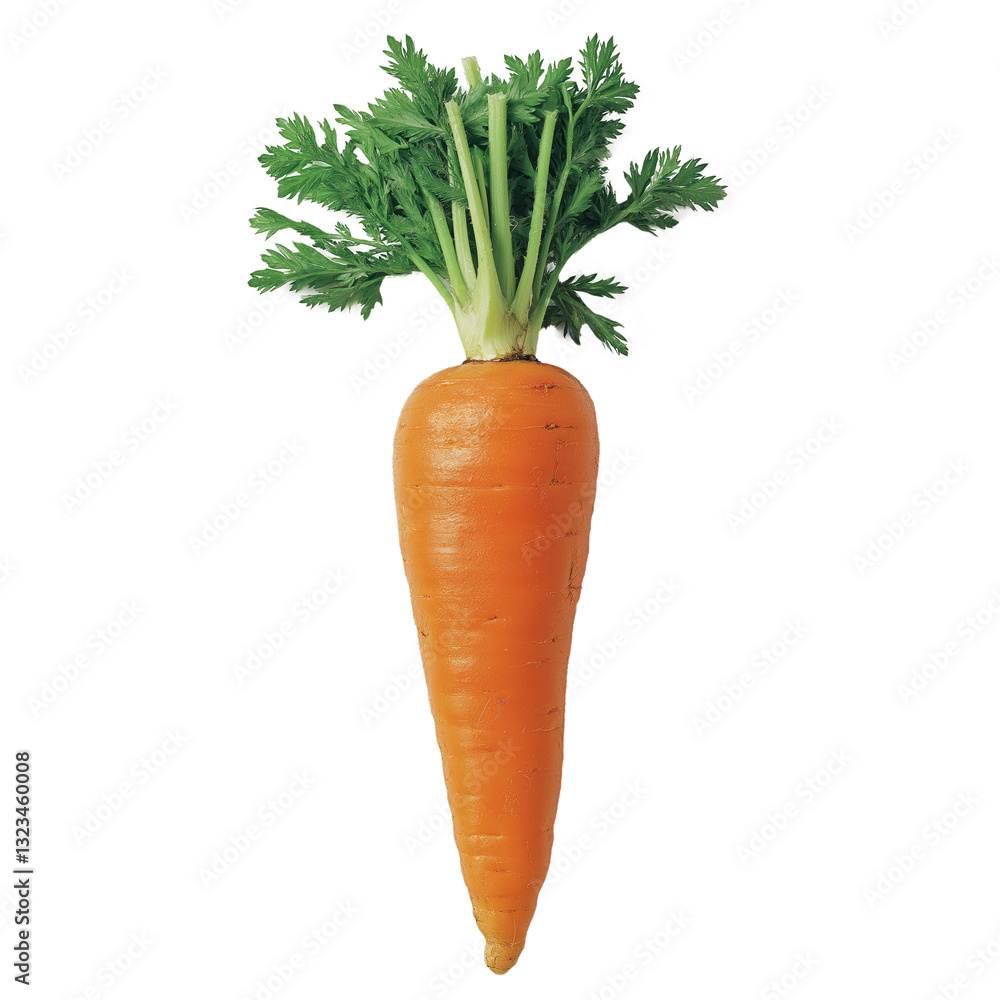 Single carrot isolated on transparent background. PNG with clipping path Single carrot isolated on transparent background. PNG with clipping path