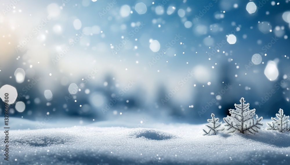 christmas winter background with snow and blurred bokeh merry christmas and happy new year greeting card with copy space christmas winter background with snow and blurred bokeh merry christmas and happy new year greeting card with copy space
