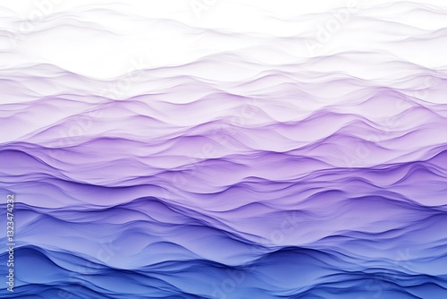 Wallpaper Mural Soft Gradient Purple and Blue Waves Abstract Background Torontodigital.ca