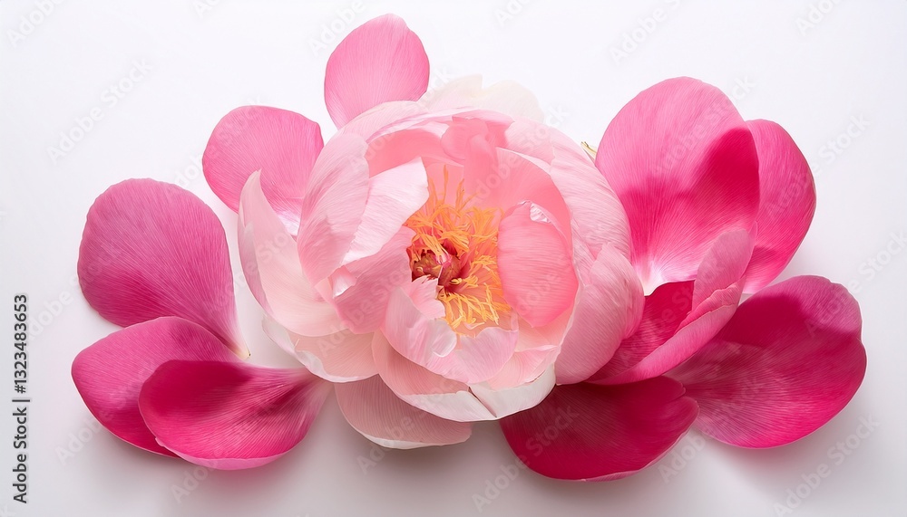 Isolated peony petals arranged in a balanced, airy composition, showcasing delicate beauty, perfect for high-end branding and luxury design.
Isolated peony petals arranged in a balanced, airy composition, showcasing delicate beauty, perfect for high-end branding and luxury design.