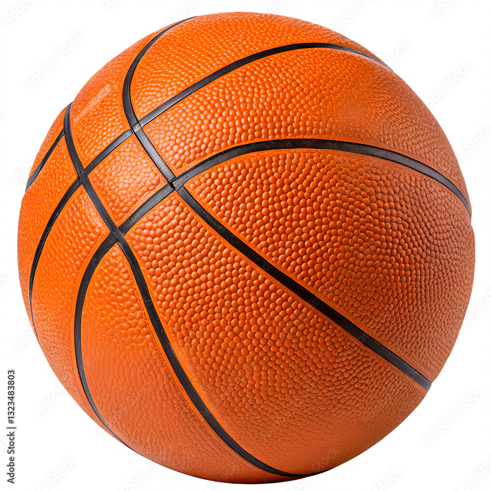 Fototapeta premium Basketball Isolated on Transparent Background