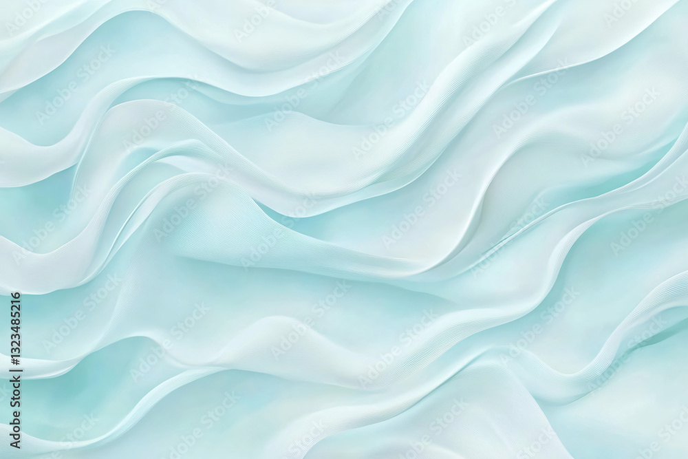 Tranquil blue and white background featuring gentle ripple water texture for a calming and relaxing atmosphere Tranquil blue and white background featuring gentle ripple water texture for a calming and relaxing atmosphere