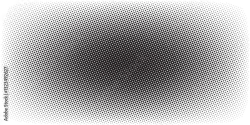 grunge Halftone white and black dots pattern and black gradient grunge texture background. Dotted line comic sport style vector illustration