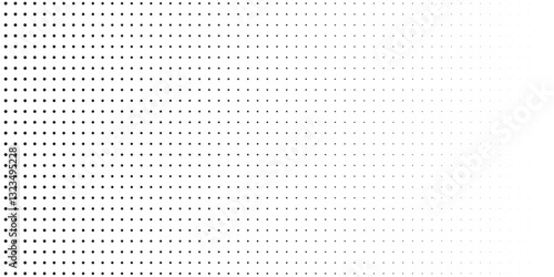 grunge Halftone white and black dots pattern and black gradient grunge texture background. Dotted line comic sport style vector illustration