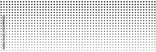 grunge Halftone white and black dots pattern and black gradient grunge texture background. Dotted line comic sport style vector illustration