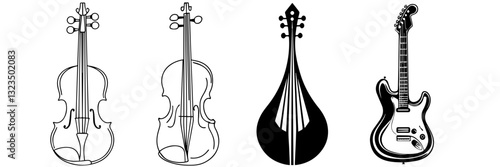 The Art of Music: Stunning Musicians Silhouette Designs
