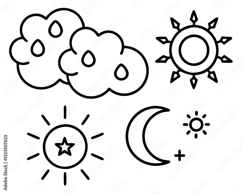 weather forecast icon weather forecast icon