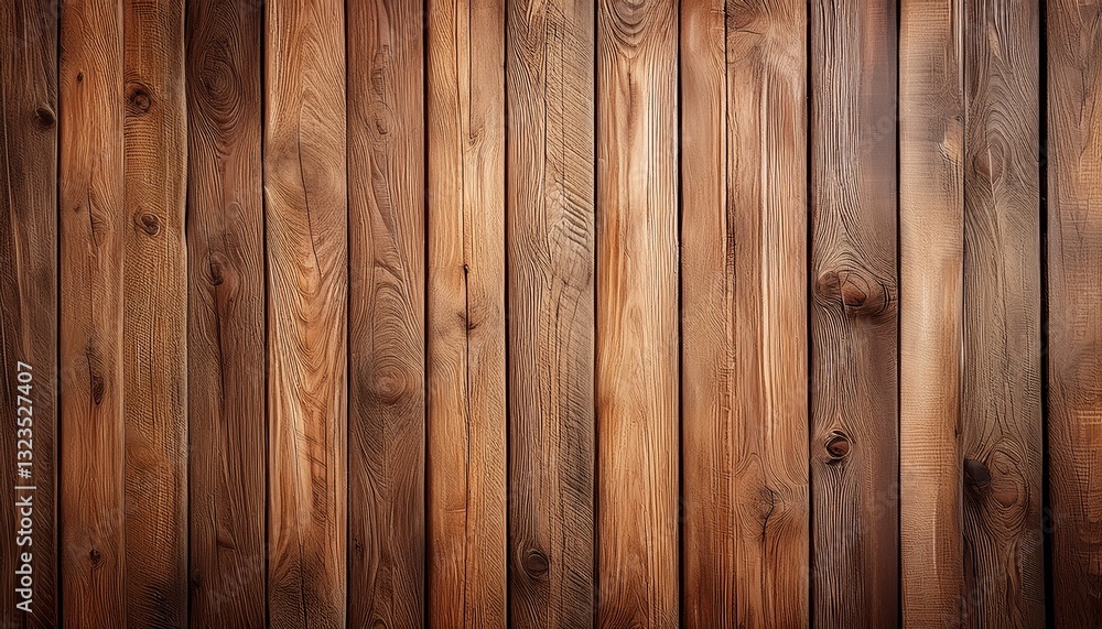 Fototapeta premium vertical old wooden planks and atmospheric light wood wall texture