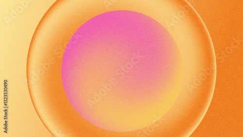 Pink and orange gradient minimalist abstract background