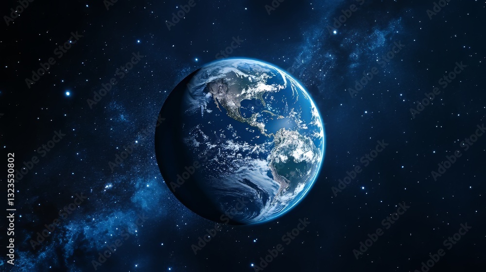 Fototapeta premium Globe icon vector. Planet illustration sign. Earth symbol or logo.