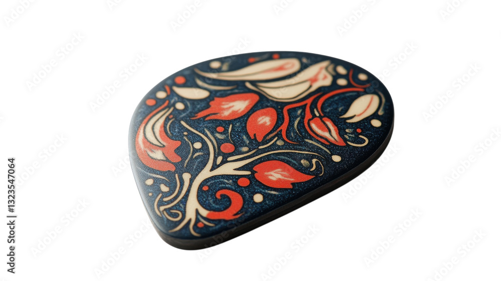 Beautifully crafted decorative object showcasing intricate floral designs and vivid colors Beautifully crafted decorative object showcasing intricate floral designs and vivid colors