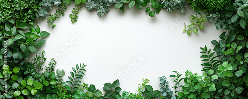 Wallpaper Mural 白い壁と植物 Torontodigital.ca