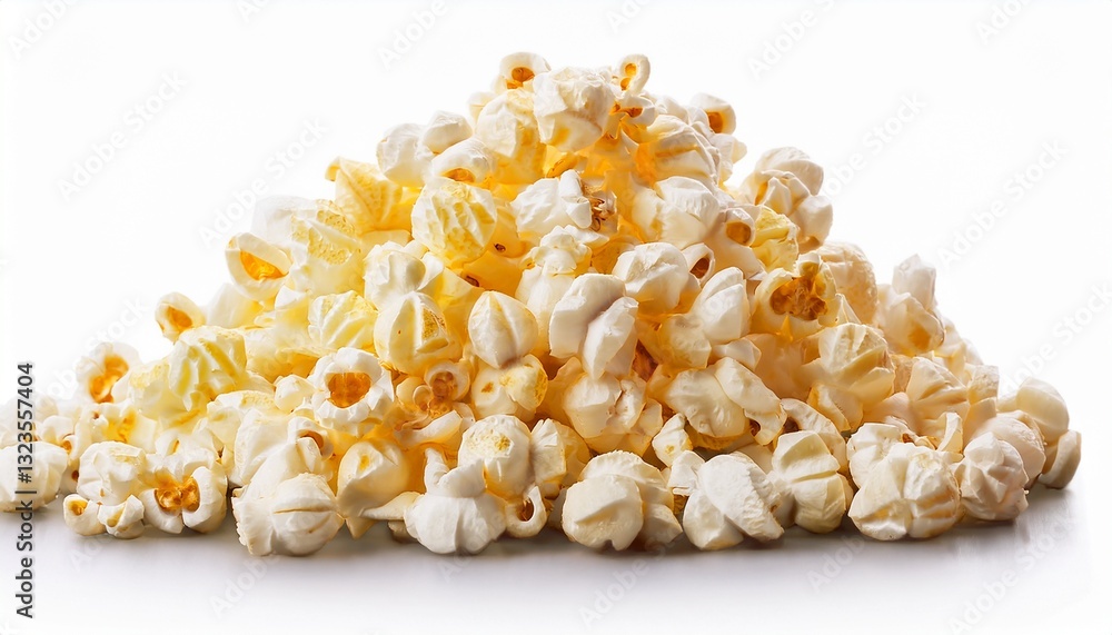 popcorn pile or heap isolated on transparent background popcorn pile or heap isolated on transparent background