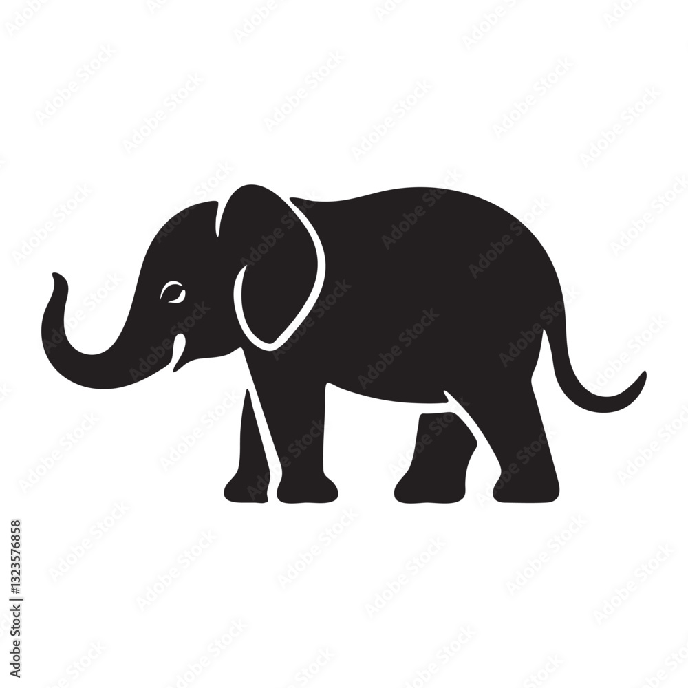 elephant icon vector illustration elephant icon vector illustration