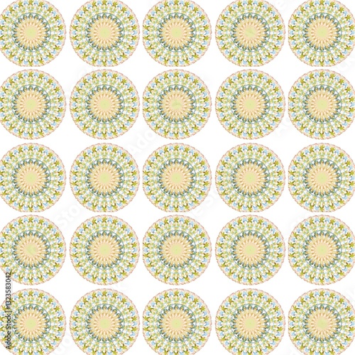 seamless and classic  pattern for fabric