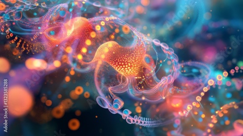 Wallpaper Mural AbstractArt Abstract Image Moment Ocean Life Marine Torontodigital.ca