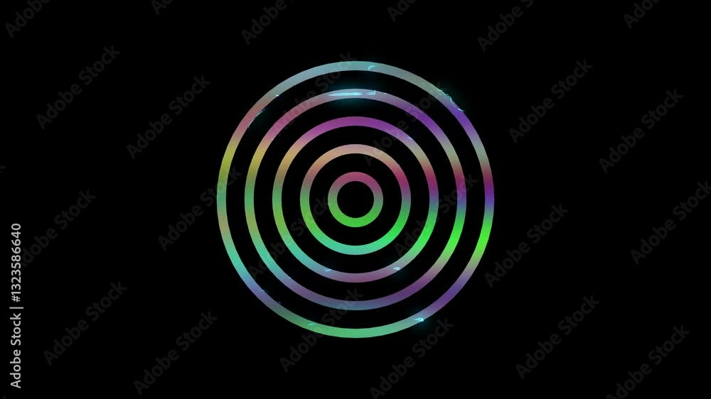 Colorful Geometric Patterns with Smooth Motion and Reflective Light Effects in Abstract Design Colorful Geometric Patterns with Smooth Motion and Reflective Light Effects in Abstract Design