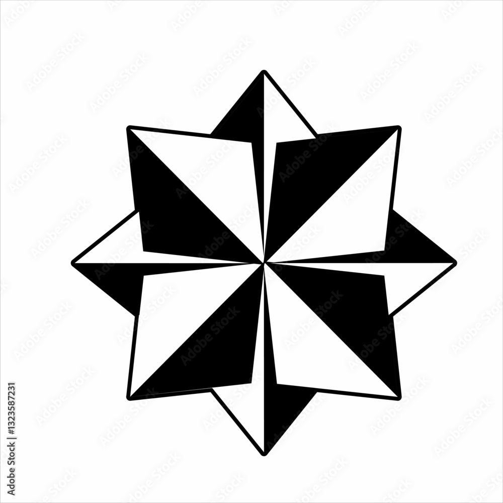 Fototapeta premium illustration star icon.eps