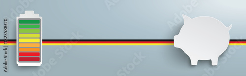 Kostensparen beim Stromverbrauch durch die Stromspeicher Header