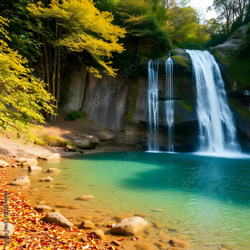 waterfall in the forest