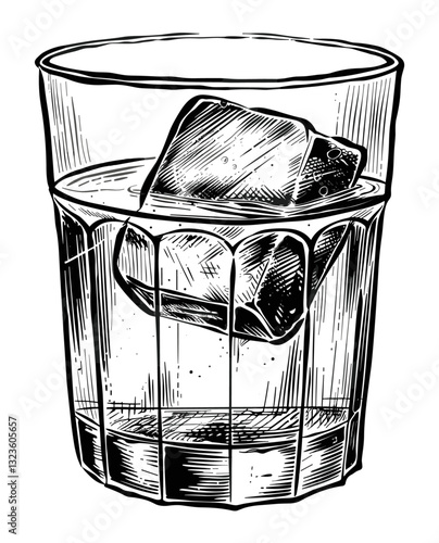 Vintage drawing, line art, vector cocktail glasses, engraved drinkware set, whiskey glass, wine glass, classic design, barware, beer mug, tumbler, black and white illustration