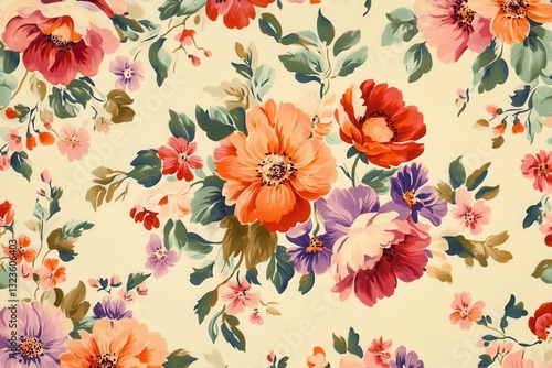 Charming floral designs for vintage decor and inviting living areas