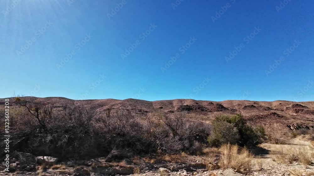 A scenic drive through Big Bend National Park in the Chihuahuan desert of west Texas. A scenic drive through Big Bend National Park in the Chihuahuan desert of west Texas.