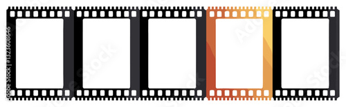 Vintage filmstrip roll, vector film negative frames, movie filmstrip overlay, old grunge film texture, retro photo background, cinematic frame, filmstrip effect, vintage movie border.