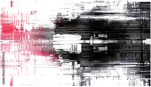 Vector glitch overlay, transparent background, glitch effect, modern design, abstract overlay, texture effect, glitch art, creative background, distortion art, digital glitch, dynamic design