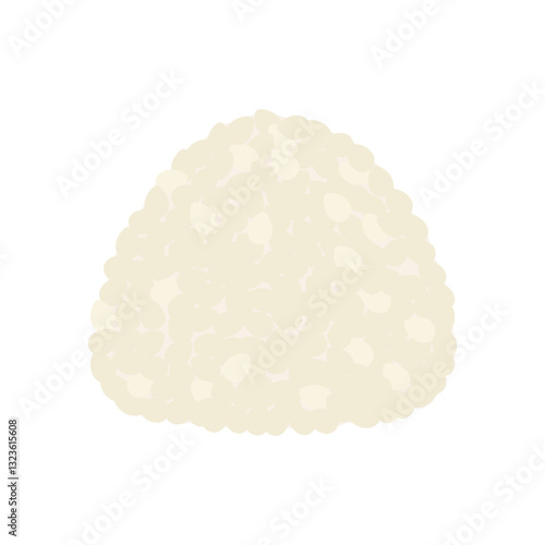 塩おにぎり　イラスト