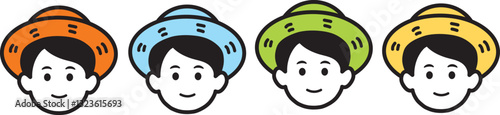 character, cartoon, boy, man, doctor, vector, artwork, vacation, summer