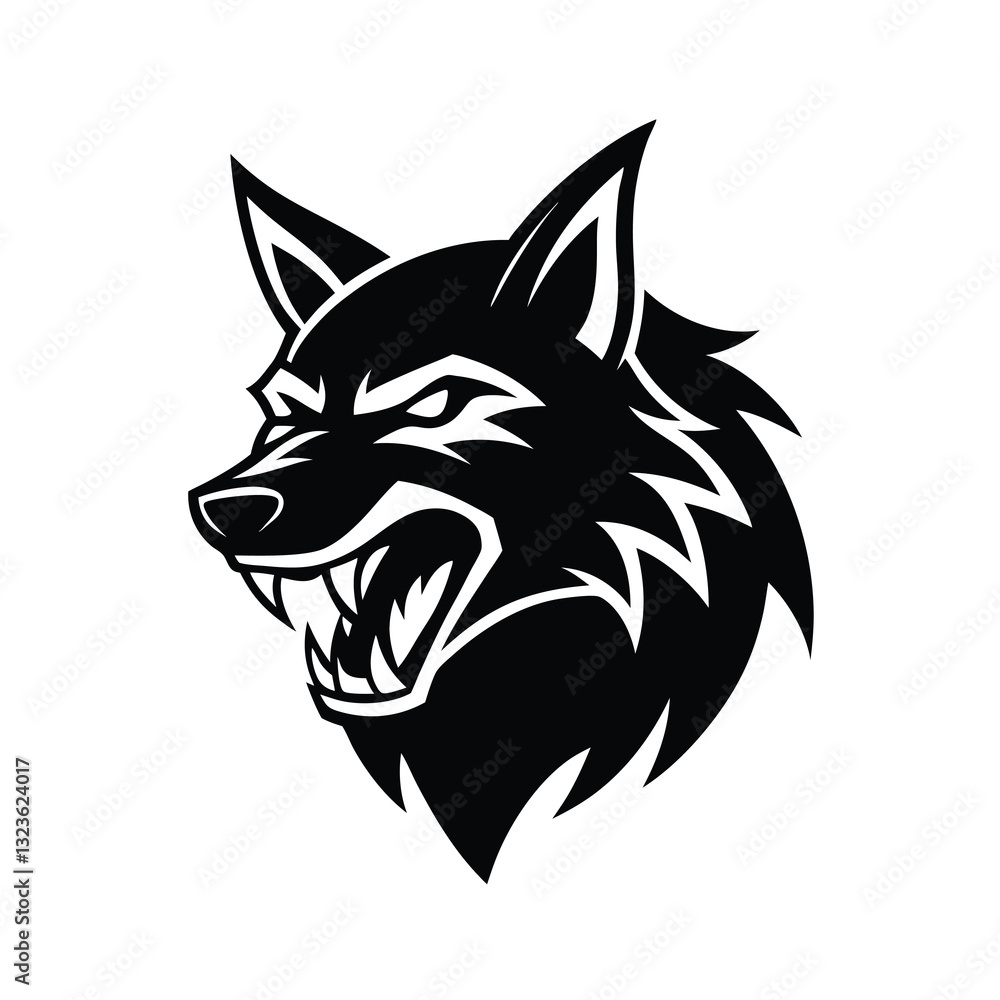 Obraz premium mascot logo vector