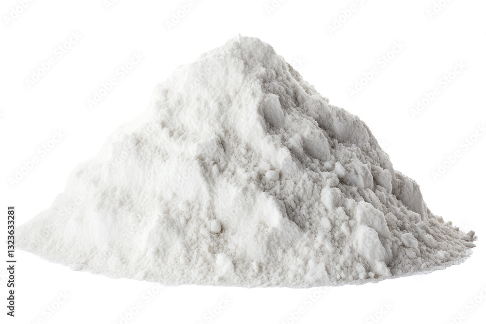 Large pile of snow on transparent background Large pile of snow on transparent background