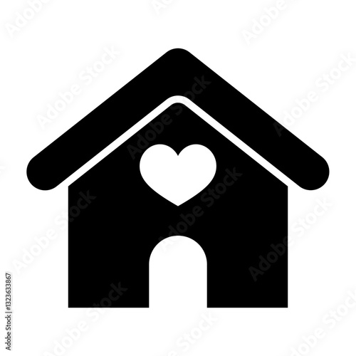 favorite Vector Glyph Icon Design