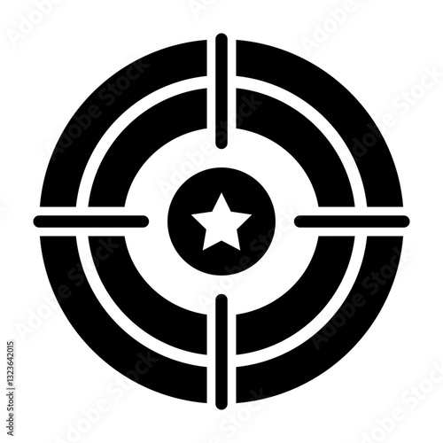 Team Vector Glyph Icon Design