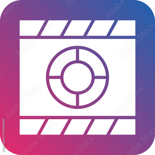 Cinema Countdown Icon Style