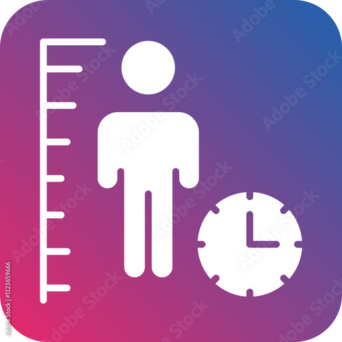 Body Mass Index Icon Style