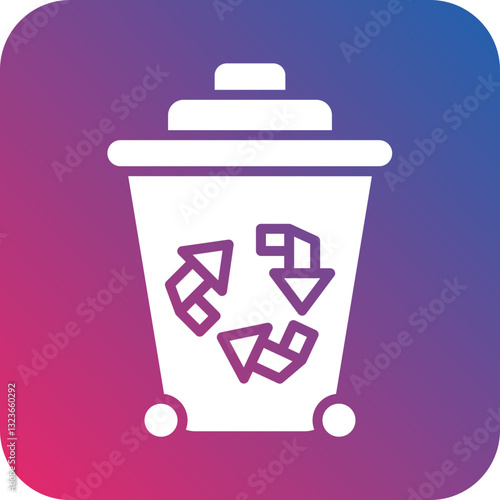 Waste Recovery Icon Style