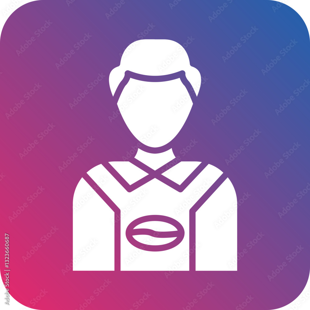 Barista Icon Style