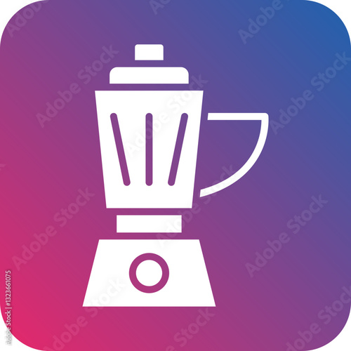 Coffee Mixing Icon Style