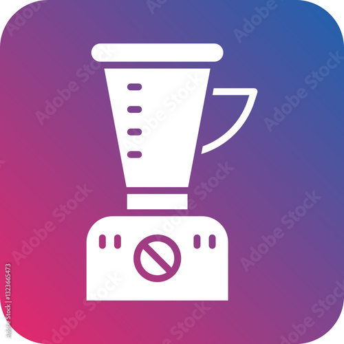 Food Processor Icon Style