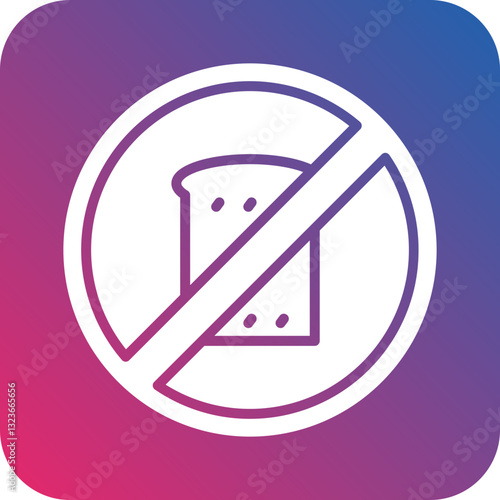 Low Carb Diet Icon Style