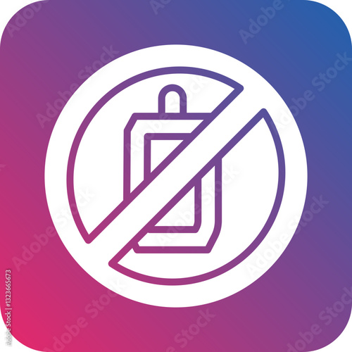 No Liquid Calories Icon Style