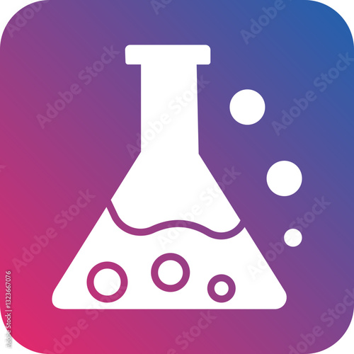 Suction Flask Icon Style