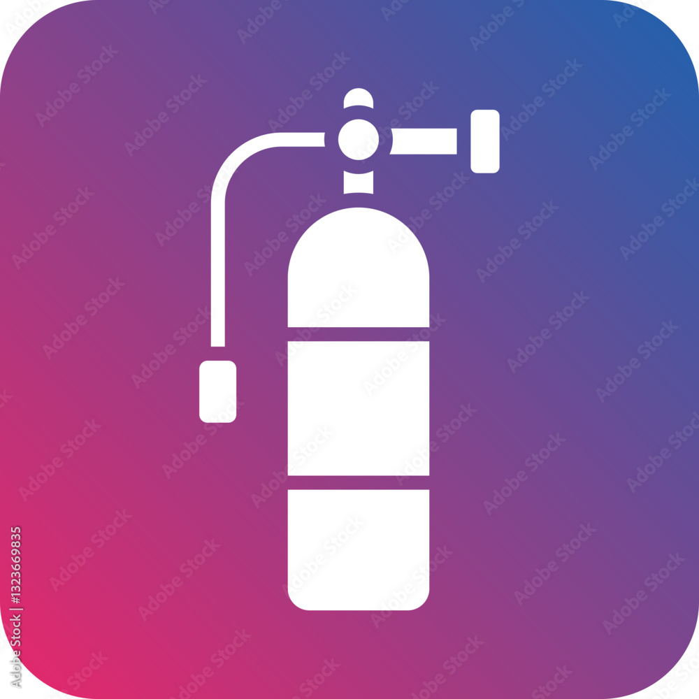 Diving Tank Icon Style Diving Tank Icon Style