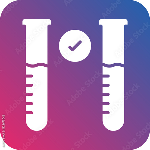 Blood Test Icon Style