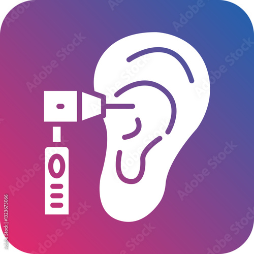 Otoscopy Icon Style