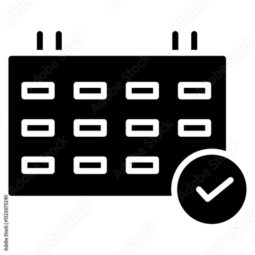 Deadline Line Icon Style