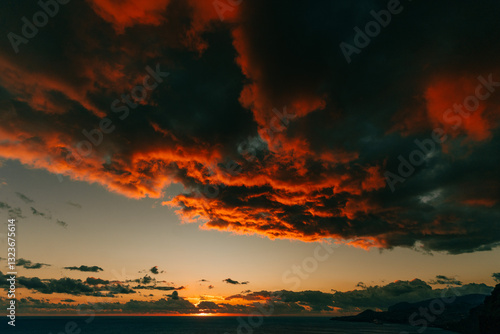 fire in the sky